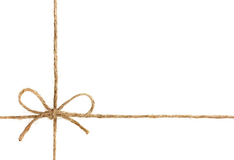 tied string